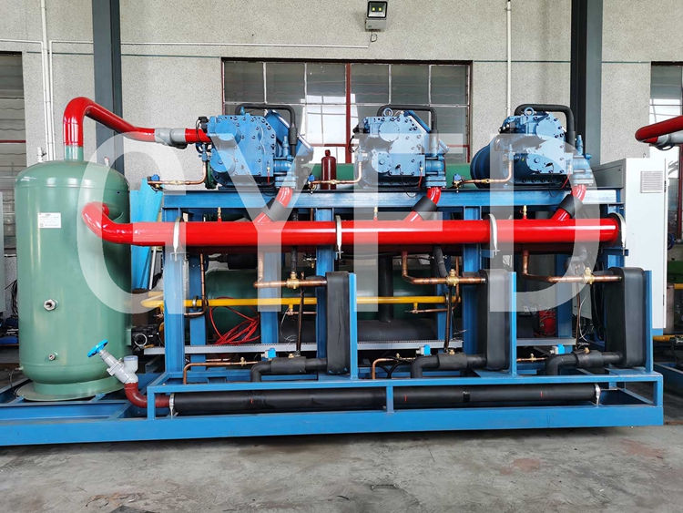 Screw compressor unit